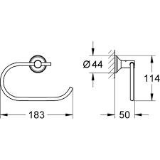 Grohe Essentials Authentic Tuvalet Kağıtlığı (40657001)