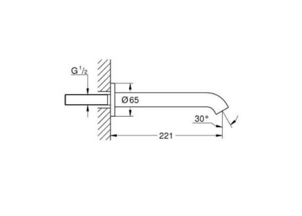 Grohe Essence Çıkış Ucu - 13449BE1