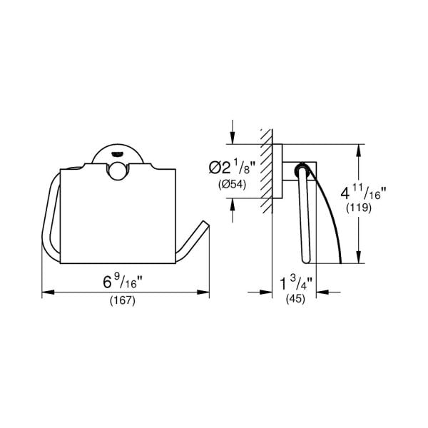 Grohe Tuvalet Kağıtlık Essentials Warm Sunset - 40367DA1