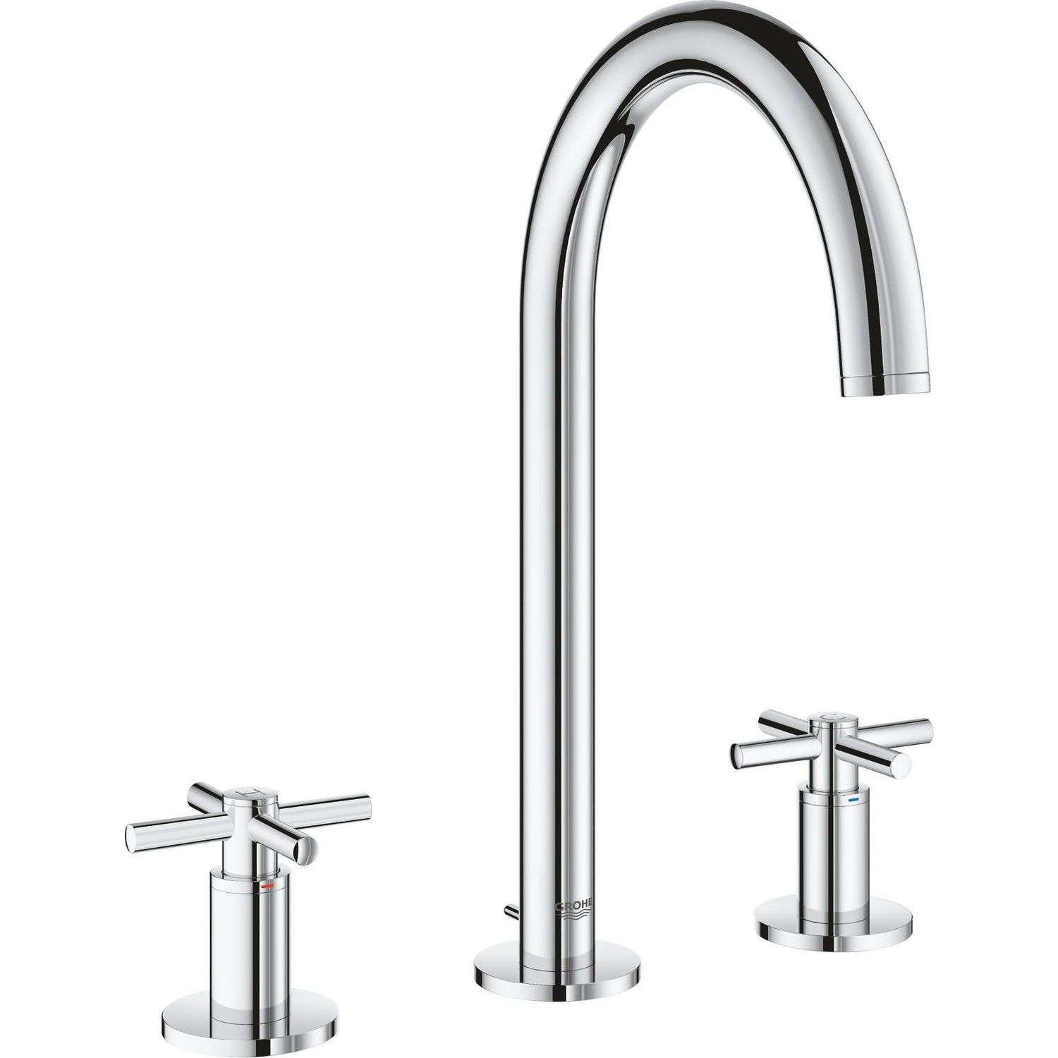 Grohe Atrio 3 Delikli Lavabo Bataryası 1/2'' M-Boyut (20008003)