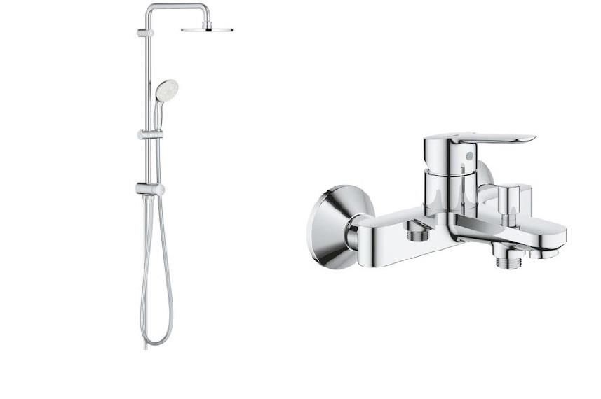 Grohe Duş Seti (Duş kolonu + Banyo Bataryası)