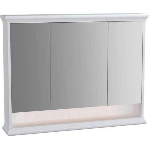 VitrA Valarte 62234 Aydınlatmalı Dolaplı Ayna 100 cm Mat Beyaz
