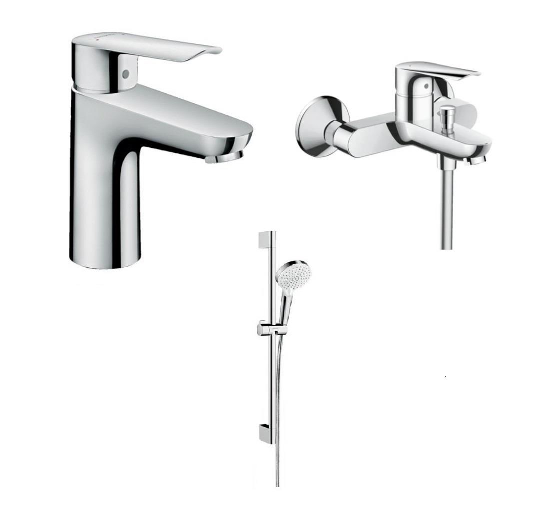 Hansgrohe Logis E 3'lü Batarya Seti - 71178000set