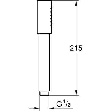 Grohe Sena Stick El Duşu 1 Akışlı 26465DA0