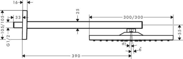 Hansgrohe Raindance E Tepe Duşu 300 1jet - 26238000