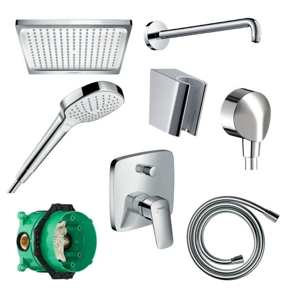 Hansgrohe Logis Ankastre Duş Seti - 26727000SET