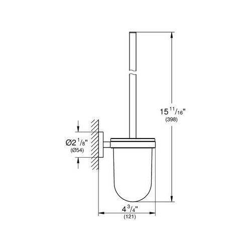 Grohe Tuvalet Fırçalık Essentials Warm Sunset - 40374DL1