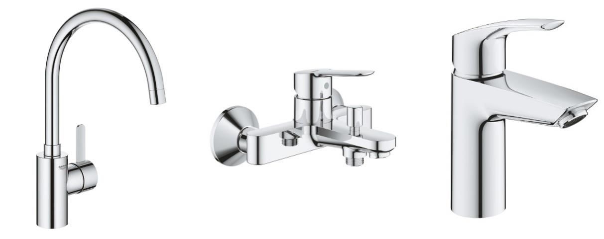 Grohe Euro 3'lü Batarya Seti - 32843SET1