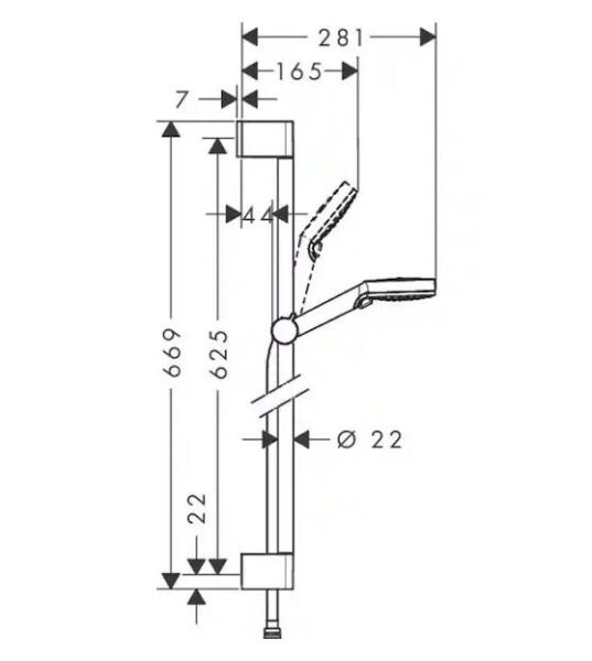 Hansgrohe Focus 2 3'lü Duş Seti 31607000SET