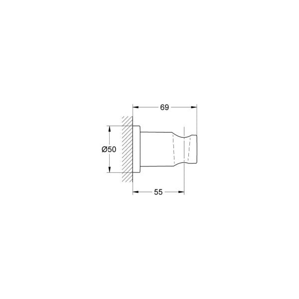 Grohe Rainshower® El Duşu Askısı - 27074AL0