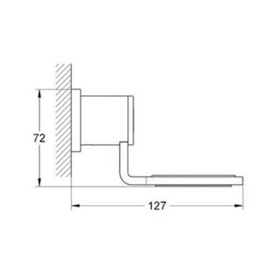 Grohe Allure Sabunluk Ve Diş Fırçalık Tutacağı Banyo Aksesuarı - 40278000