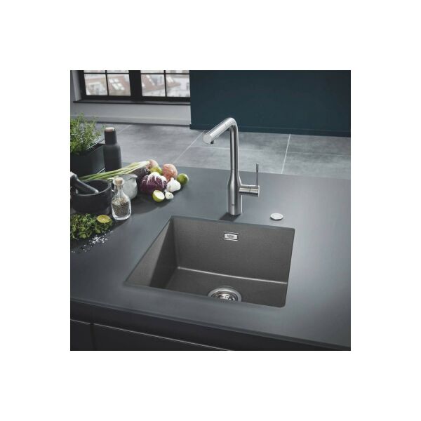 Grohe K700U Kuvars Kompozit Eviye 50 -C 45,7/40,6, Granit Gri Rengi - 31653AT0