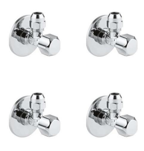 Grohe Ara Musluk 1/2 Girişli x 3/8 Çıkışlı - 22018000 (4 Adet) Paket Ürün