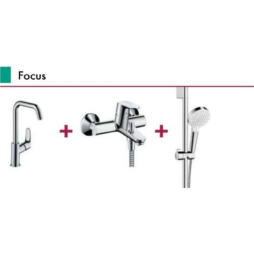 Hansgrohe Focus 1 3'lü Set 31609000SET