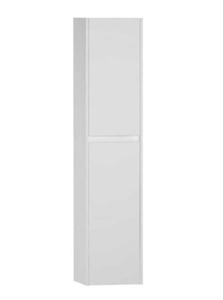 VitrA S50+ Boy Dolabı 35 cm 2 Kapaklı Parlak Beyaz Sol - 54770