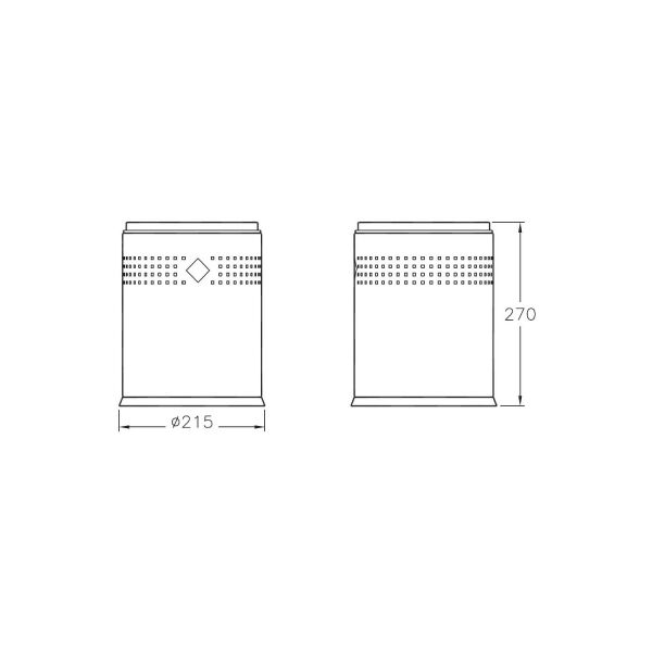 Artema Arkitekta A44066 Çöp Kovası Krom (5 Litre)