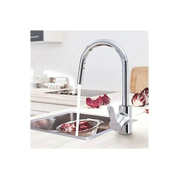 Grohe Eurostyle Cosmopolitan Tek Kumandalı Spiralli Eviye Bataryası 31482003