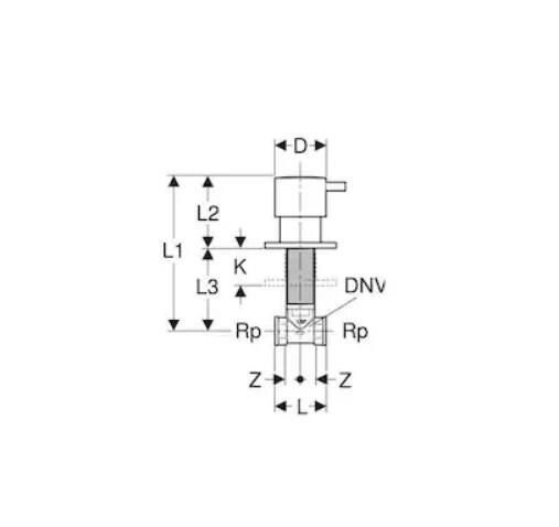 Geberit Ankastre Stop Valf 616.004.21.1