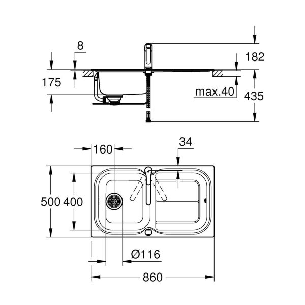 Eurosmart Eviye ve batarya seti 31565SD0