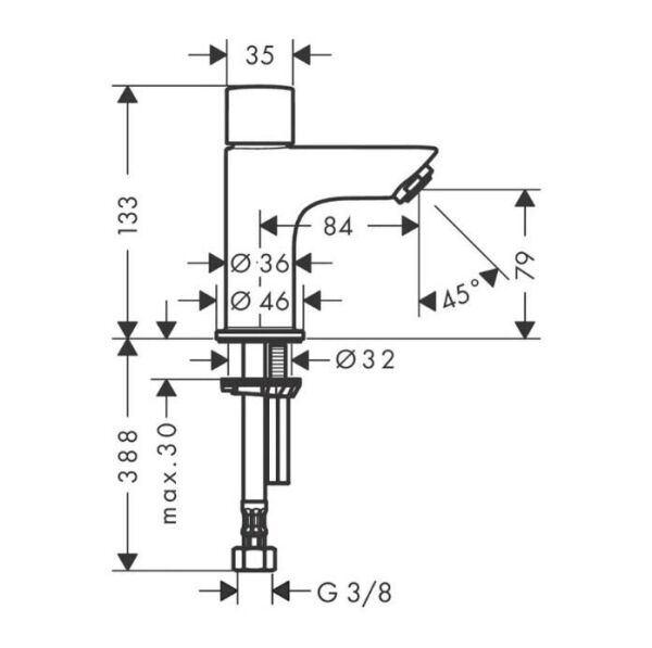 Hansgrohe Logis Lavabo Bataryası - 71120000