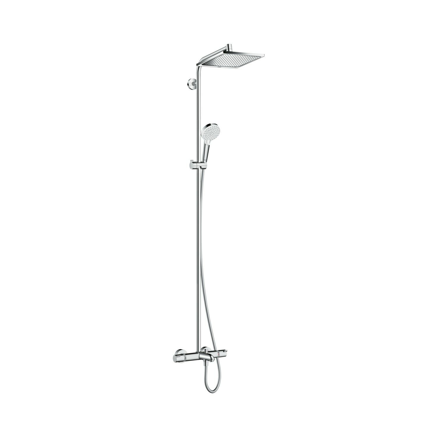 Hansgrohe Crometta E240 Termostatik Banyo Bataryası Duş Kolunu