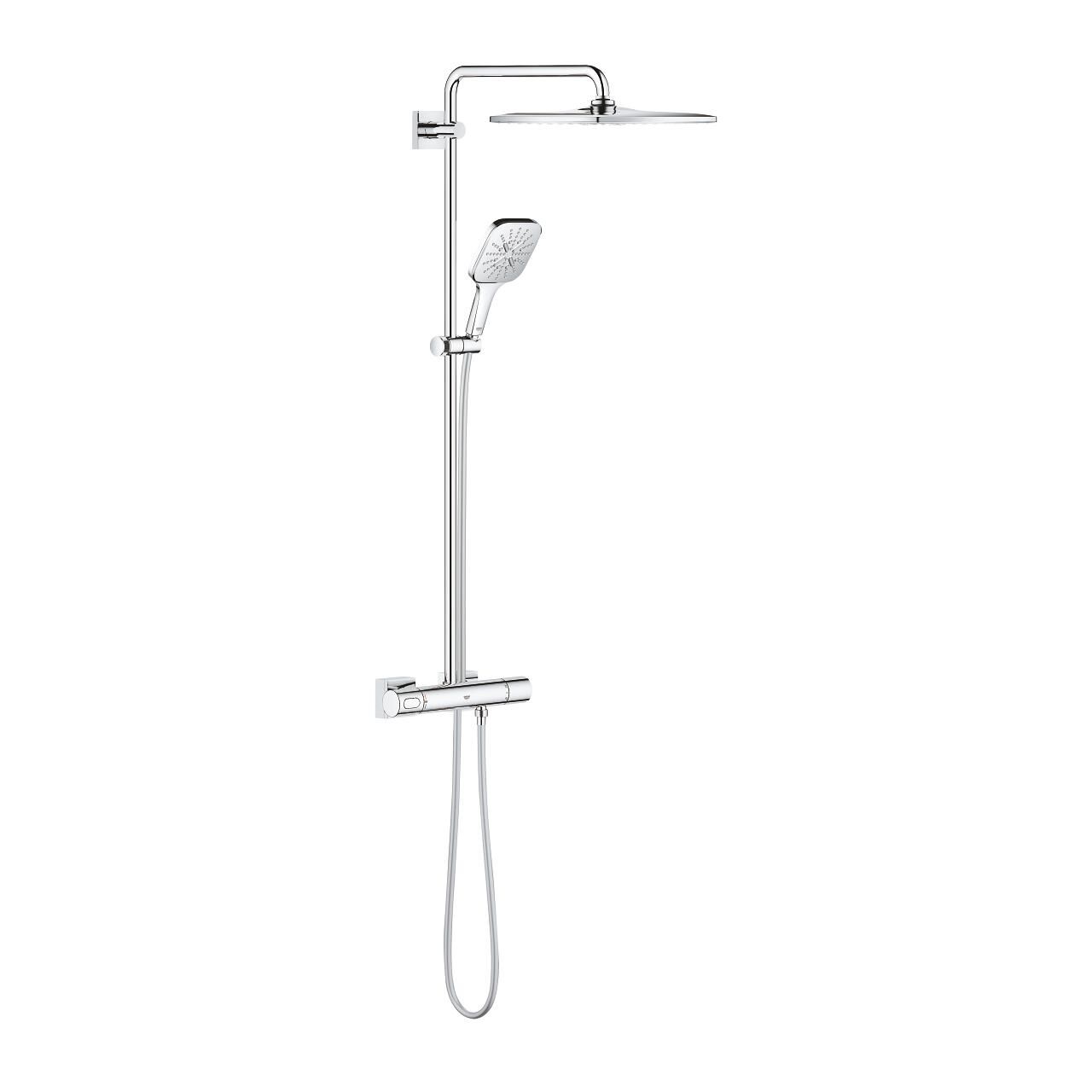 Grohe RAİNSHOWER SMARTACTİVE 310 DUVARA MONTE TERMOSTATİK BATARYALI DUŞ SİSTEMİ - 26652000