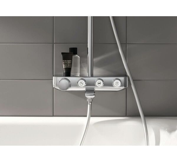 Grohe Euphoria SmartControl 260 Mono Duvara Monte Termostatik Banyo Bataryalı Duş Sistemi-26510000