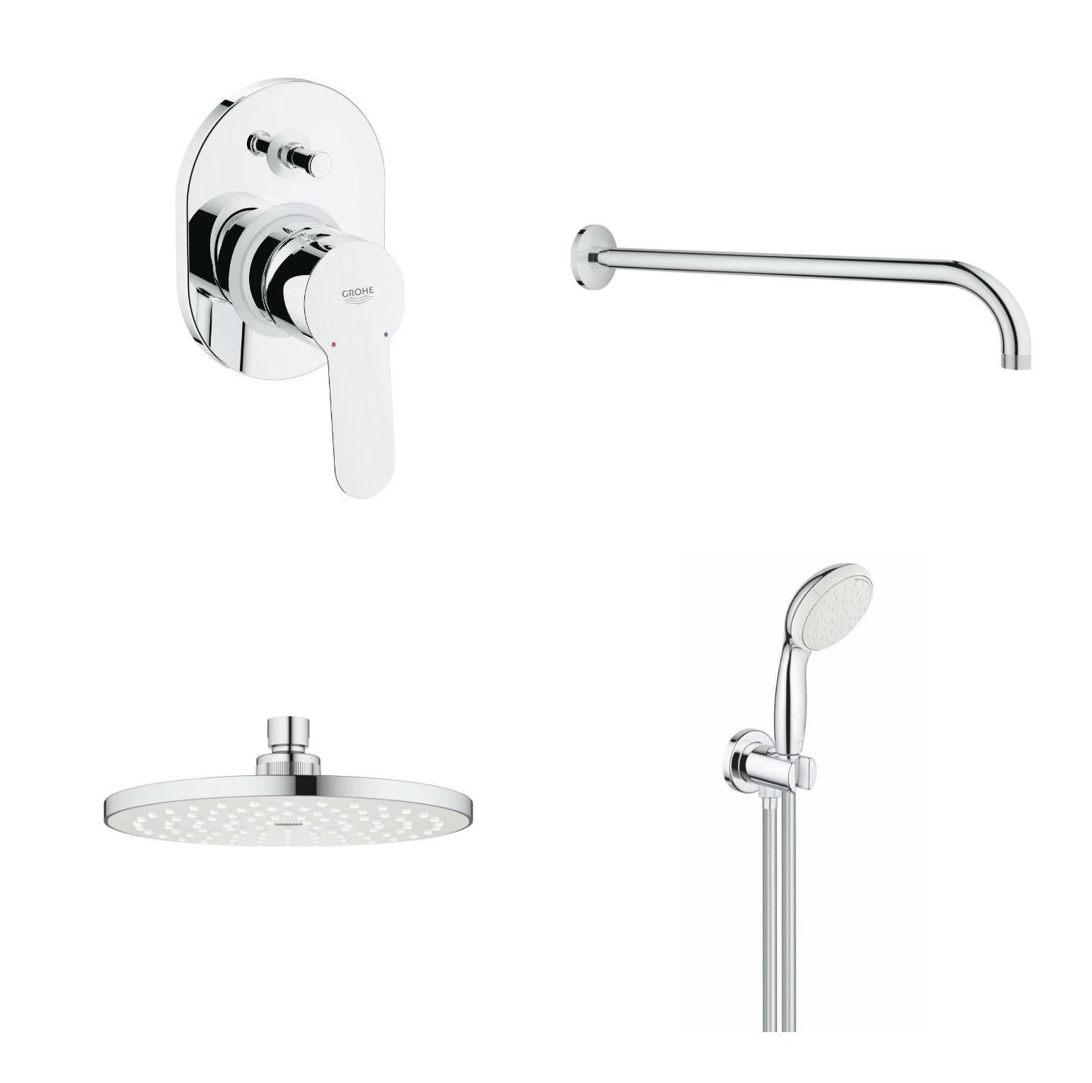 Grohe Eco Gagasız Ankastre Duş Seti - 29039000set2