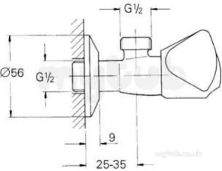 Grohe Ara Musluk 1/2'' (2295800M)