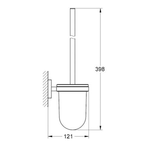 Grohe Essentials Tuvalet Fırçalığı Banyo Aksesuarı - 40374001