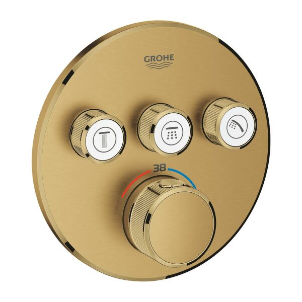 Grohe Smartcontrol Üç Valfli Akış Kontrollü Ankastre Termostatik Banyo/Duş Bataryası - 29121GN0