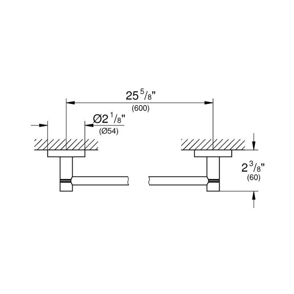 Grohe Essentials Havluluk - 40366AL1