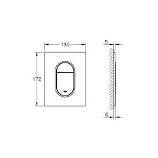 Grohe Arena Cosmopolitan S Kumanda Paneli - 37624GL0