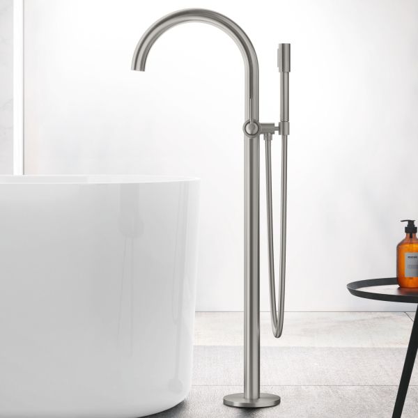 Grohe Ayaklı Yerden Küvet Bataryası Atrio Krom - 32653003