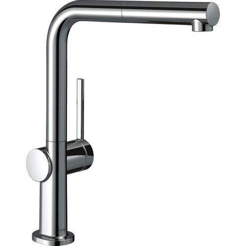 Hansgrohe Talis M54 Eviye Bataryası Çekilebilir Gagalı Krom 72809000