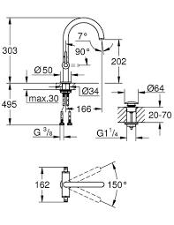 Atrio Tek delikli lavabo bataryası 1/2″ L-Boyut 21022AL3