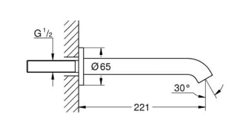 Grohe Essence Çıkış Ucu - 13449GN1