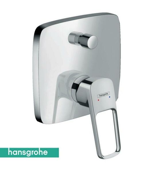 Hansgrohe Logis Loop Ankastre Banyo Bataryası Kare