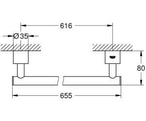 Grohe Atrio Havluluk 40309003