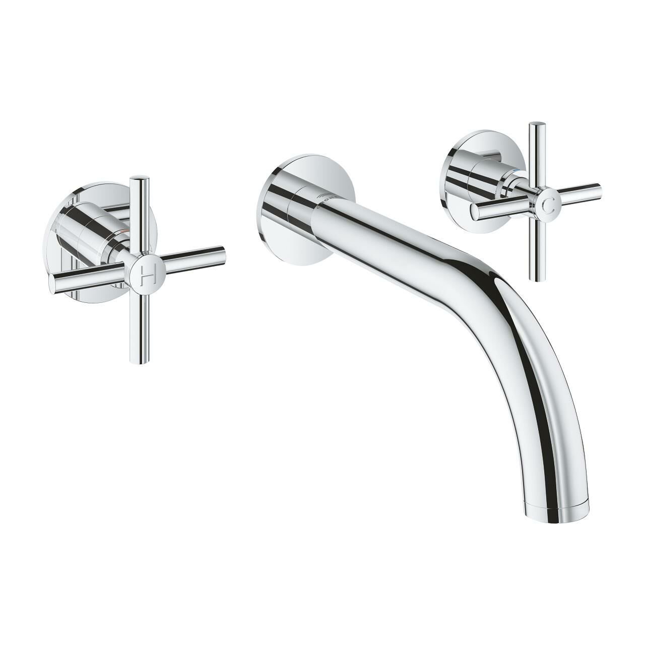 Grohe Atrio 3-Delikli Lavabo Bataryası M-Boyut - 20661000