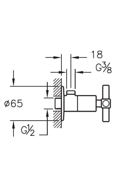 Artema Juno A41551 Ara Musluk Krom