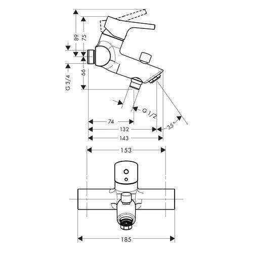 Hansgrohe Talis S 3'lü Set 72020000SET