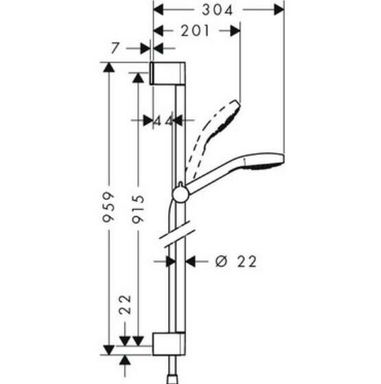 Hansgrohe Talis S 3'lü Set 72020000SET