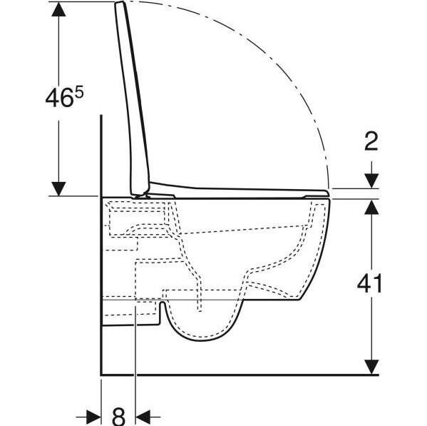 Geberit iCon Rimfree Asma Klozet ve Kapat Seti - 501.659.00.1