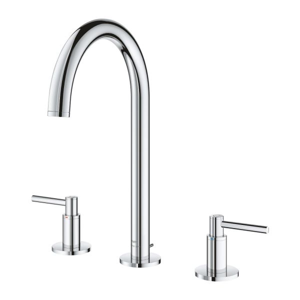 Grohe Atrio Üç Delikli Lavabo Bataryası 1/2'' L-Boyut - 20649000