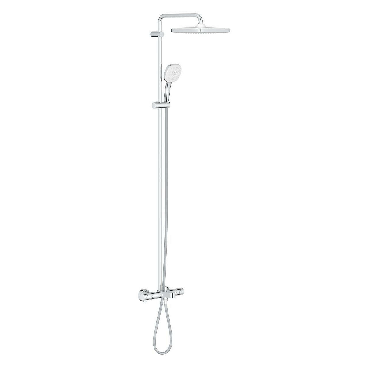 Grohe Tempesta Cube 250 Duş Sistemi Termostatik Banyo Bataryalı - 26691001