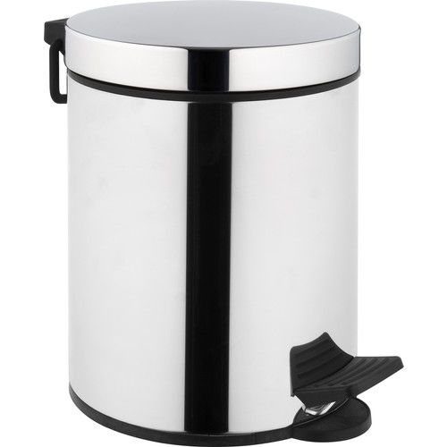 VitrA Base 100 A44154 Çöp Kovası, 5 Litre, Krom