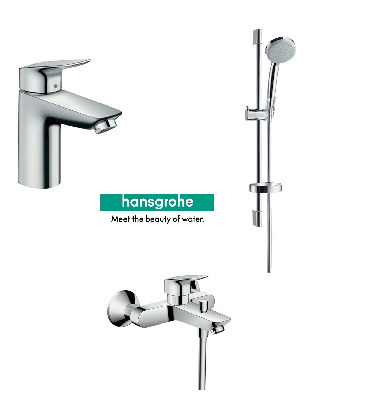 Hansgrohe Logis 3'lü Batarya Seti