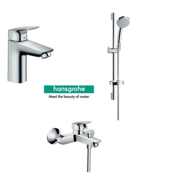 Hansgrohe Logis 3'lü Batarya Seti