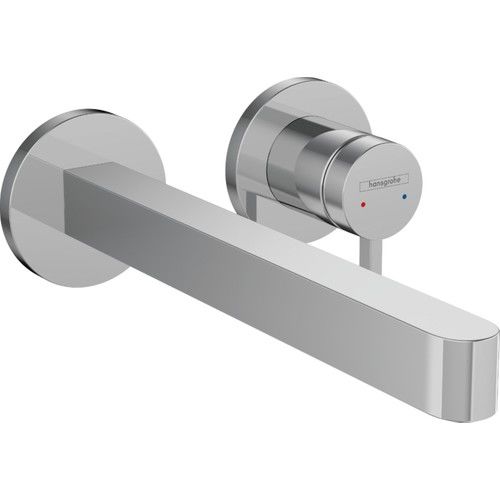 Hansgrohe Fınorıs Tek Kollu Lavabo Bataryası Ankastre Duvara Monte 22.8 cm Gaga ile Krom 76050000